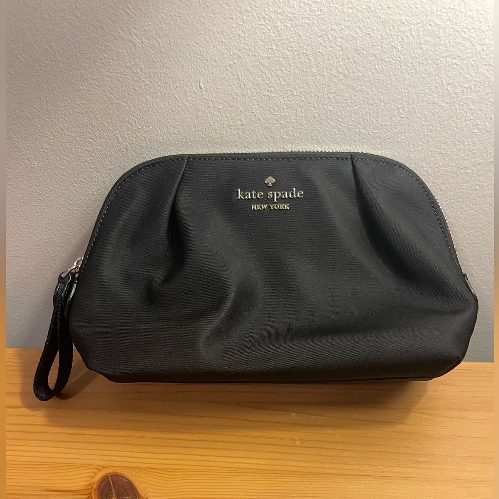 Kate Spade bag, black. cosmetics or clutch